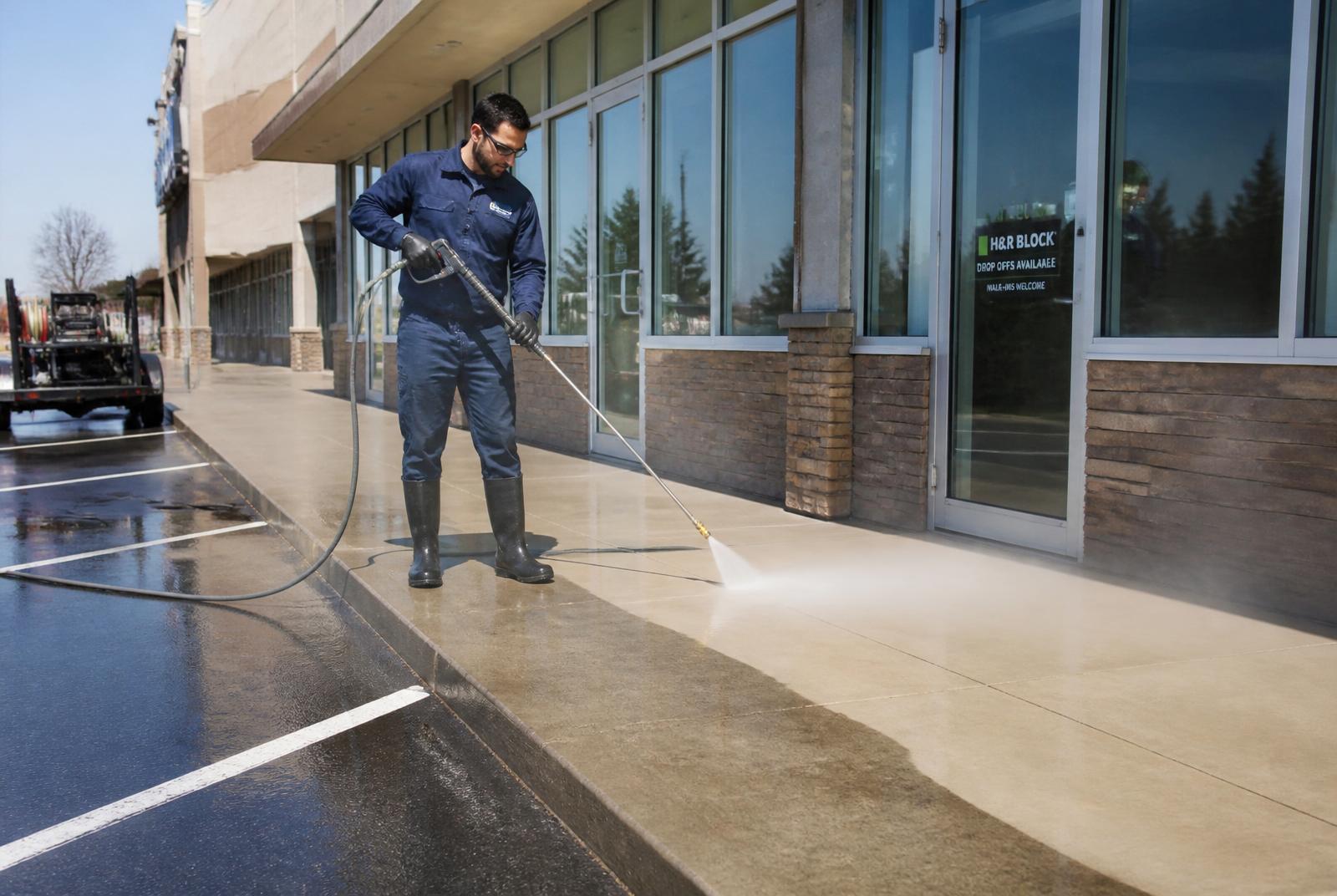 Commercial Pressure Washing in Central New Jersey